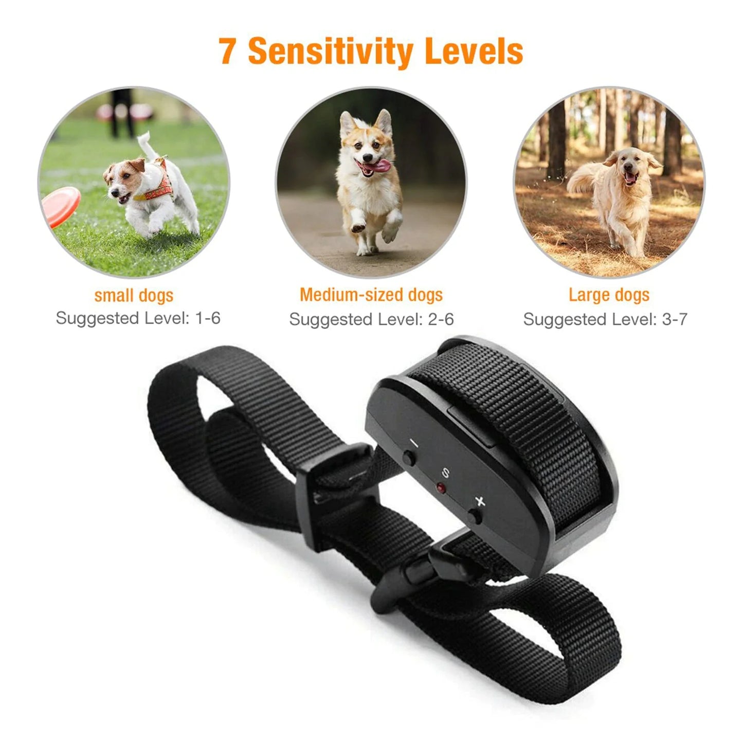 Automatic Anti Bark Shock Collar