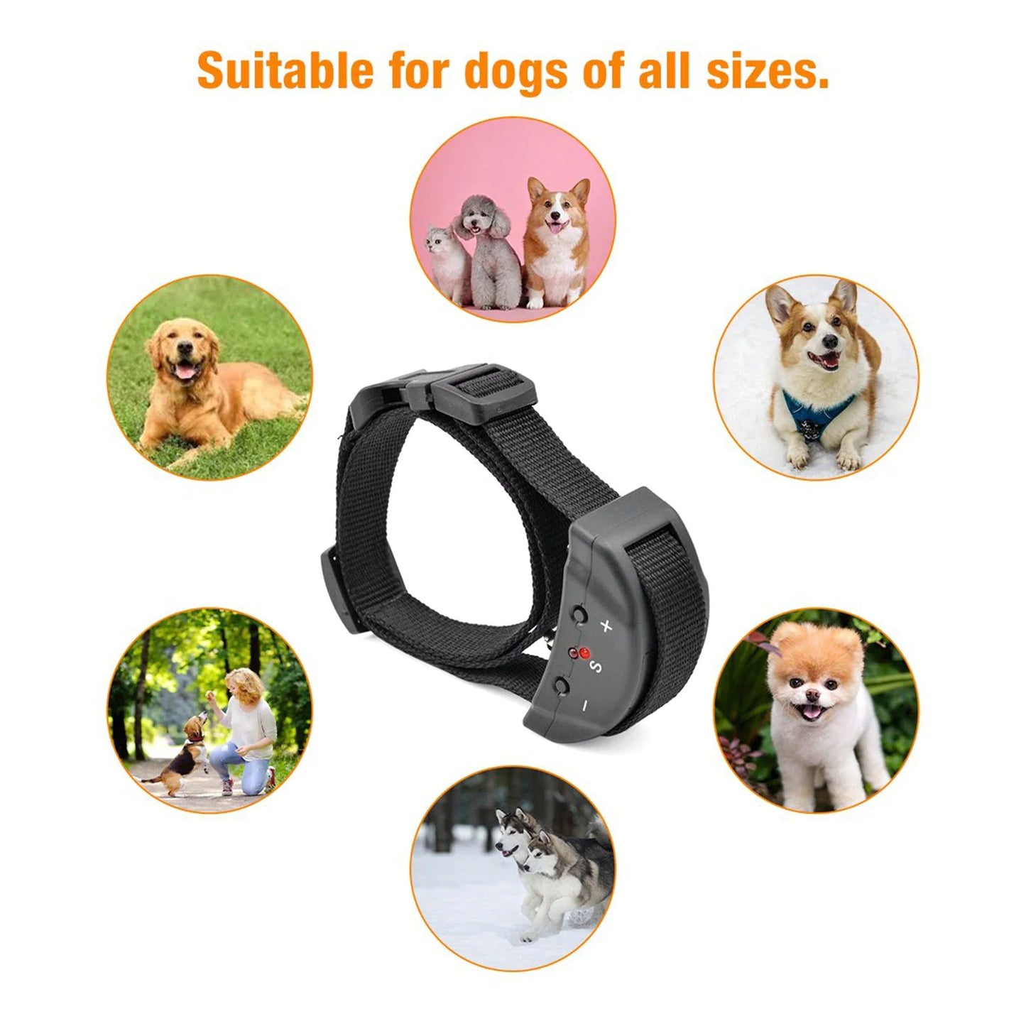 Automatic Anti Bark Shock Collar