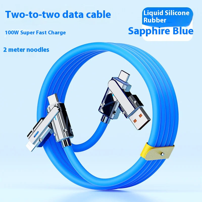 4-in-1 Fast Charging Data Cable