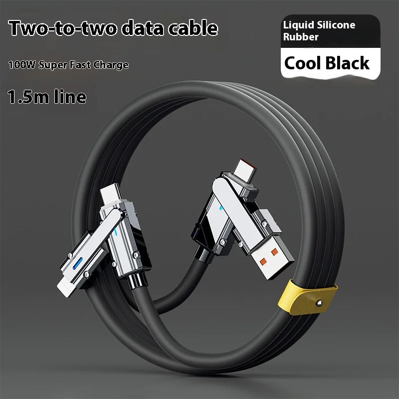 4-in-1 Fast Charging Data Cable