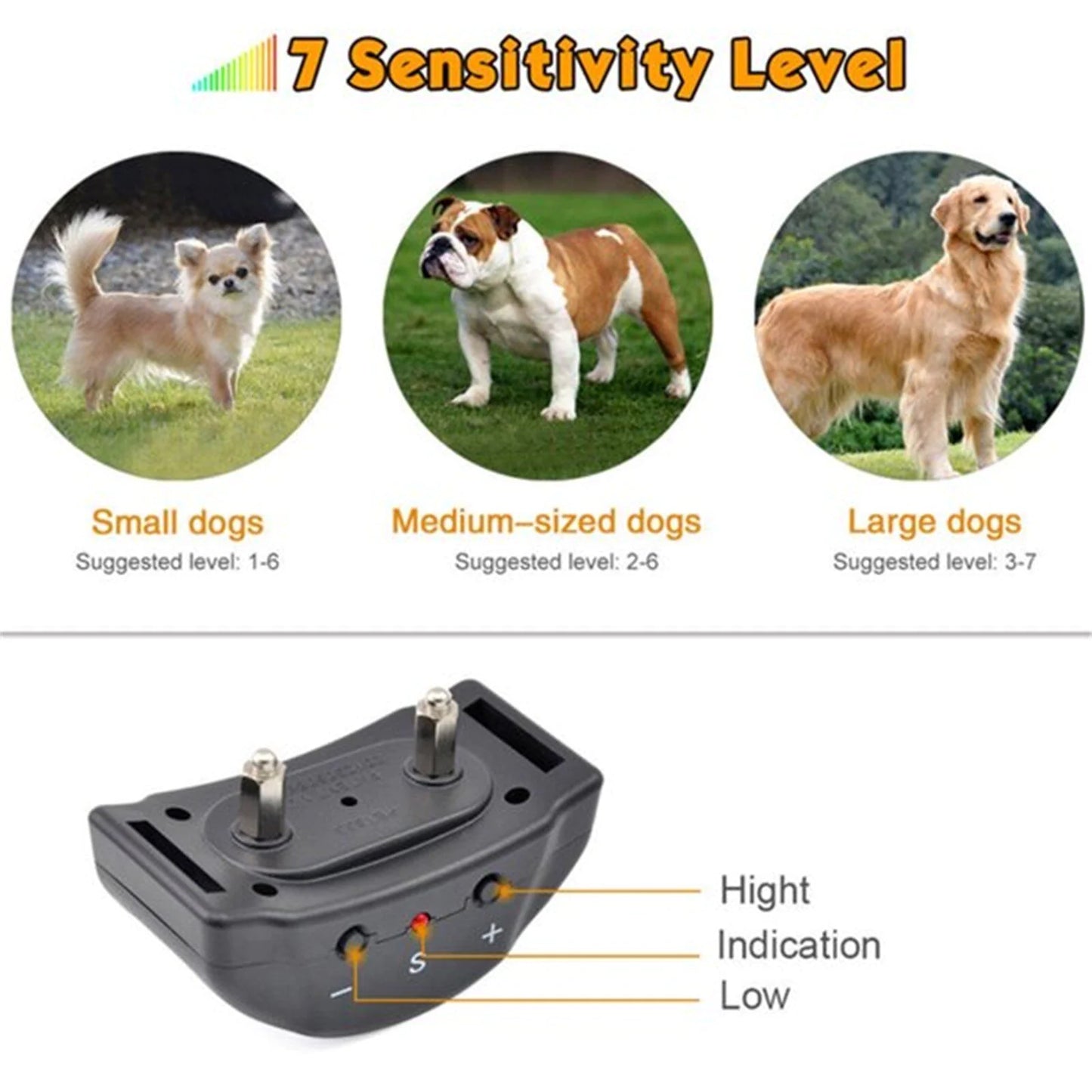 Automatic Anti Bark Shock Collar